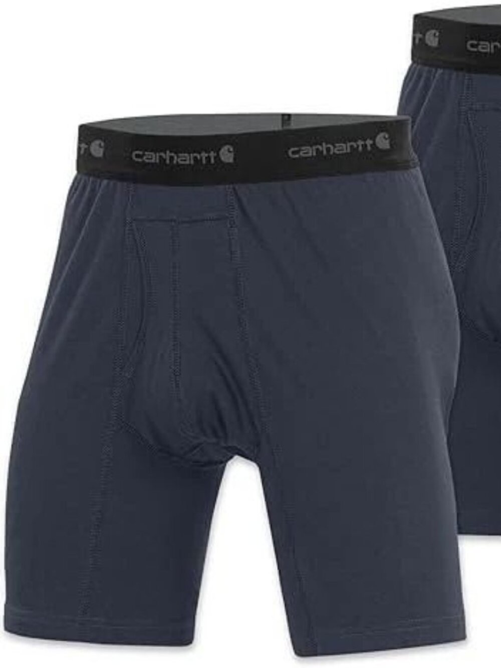 Carhartt  Cotton Polyester 2 Pack Boxer Brief  Men's Size S, Navy UU0125-M  NIP